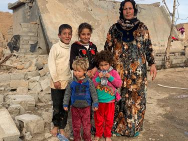 Aide d’urgence pour les familles au Proche-Orient